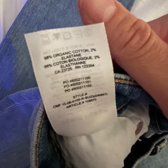 NWOT Aritzia Denim Forum Arlo Straight - Picture 5 of 5